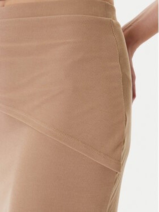 Guess Spódnica mini W5YD64 KAQL2 Beżowy Regular Fit