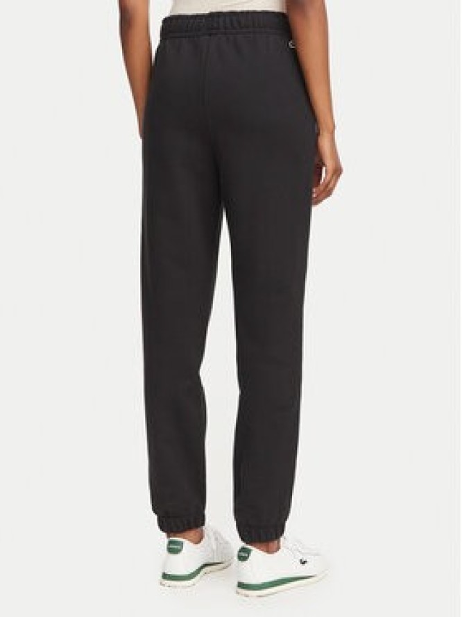 Lacoste Spodnie dresowe XF5268 Czarny Regular Fit