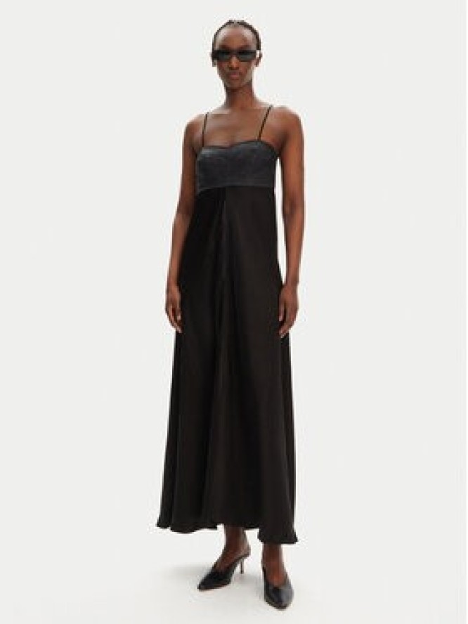 PINKO Sukienka wieczorowa Anymore 104844 A2BV Czarny Regular Fit