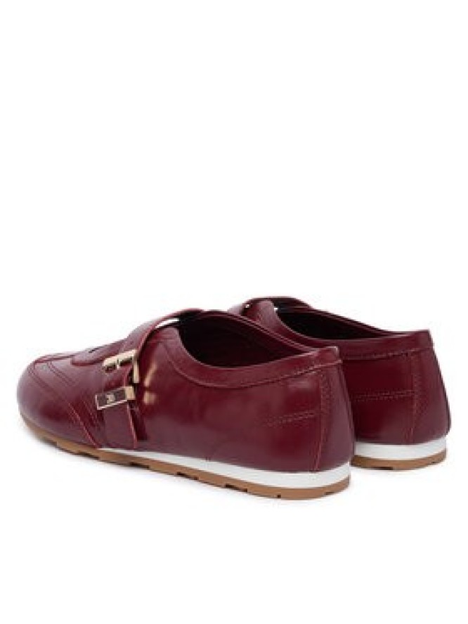 Tommy Hilfiger Baleriny Bella Ballet Mary Jane FW0FW09416 Bordowy