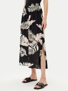 Vero Moda Spódnica maxi Easy Joy 10302047 Czarny Regular Fit