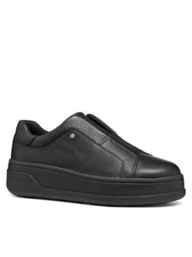 Geox Sneakersy D Spherica Ecub-2 D65WVE 46 C9999 Czarny