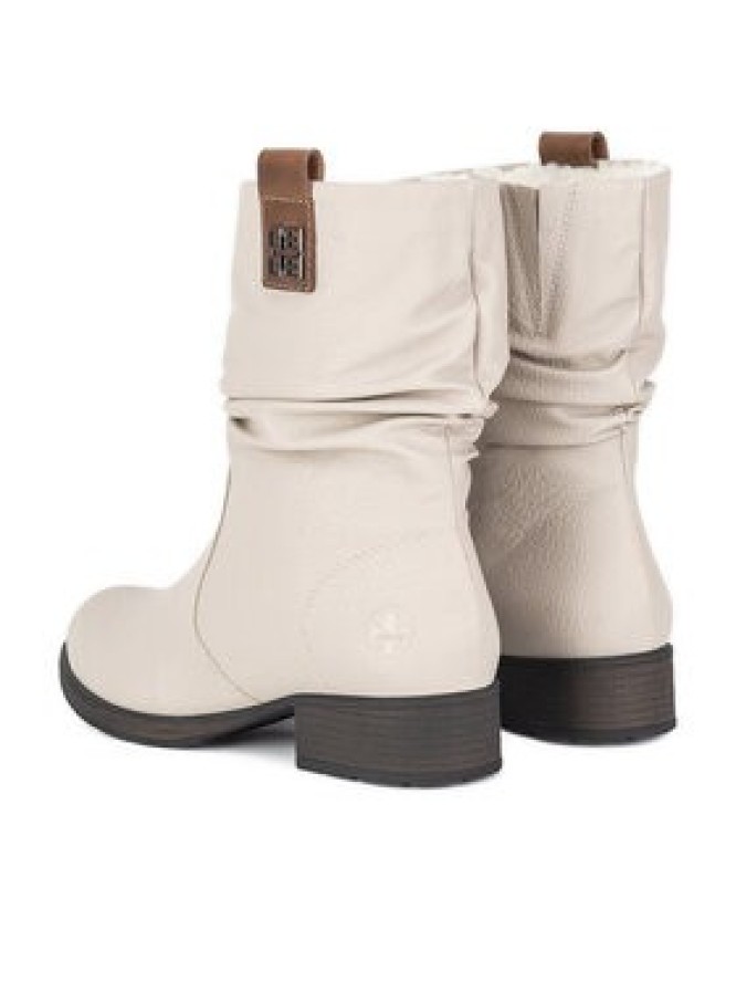 Rieker Botki Z9583-60 Beżowy