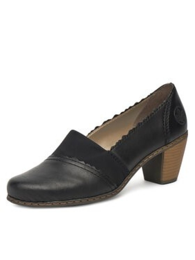 Rieker Półbuty 40911-00 Czarny