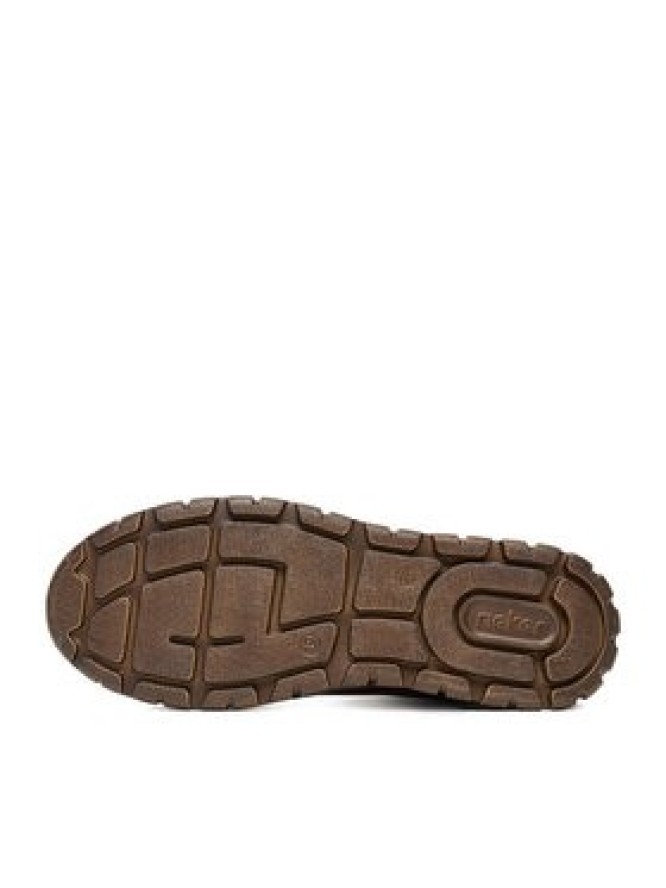 Rieker Trzewiki N1305-35 Bordowy