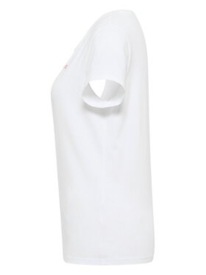 Mustang T-Shirt Alma 1016748 Biały Regular Fit