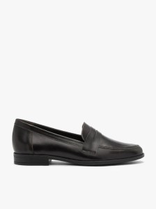 Ciemnobrązowe eleganckie mokasyny
