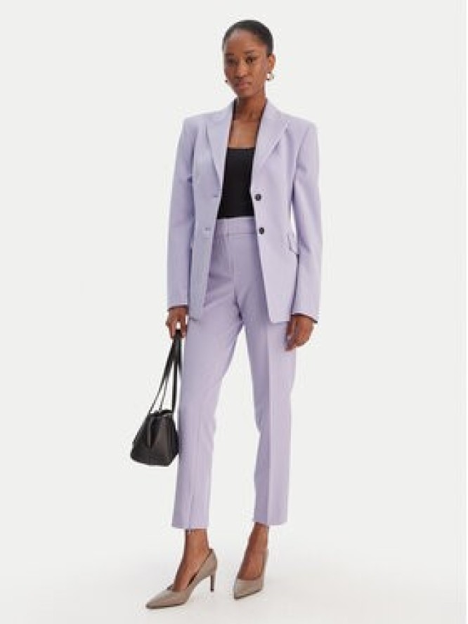 HUGO Marynarka Asmalla-1 50533901 Granatowy Slim Fit