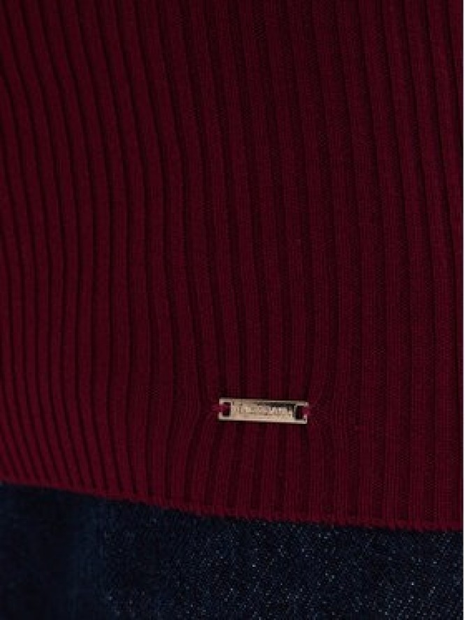 Morgan Golf 132-MENTOS.M Fioletowy Slim Fit