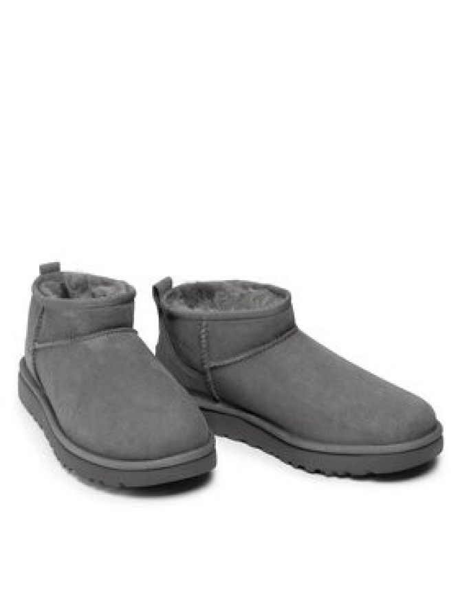 Ugg Śniegowce W Classic Ultra Mini 1116109 Szary