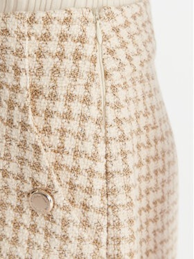 Morgan Szorty materiałowe 252-SHAV.F Beżowy Regular Fit