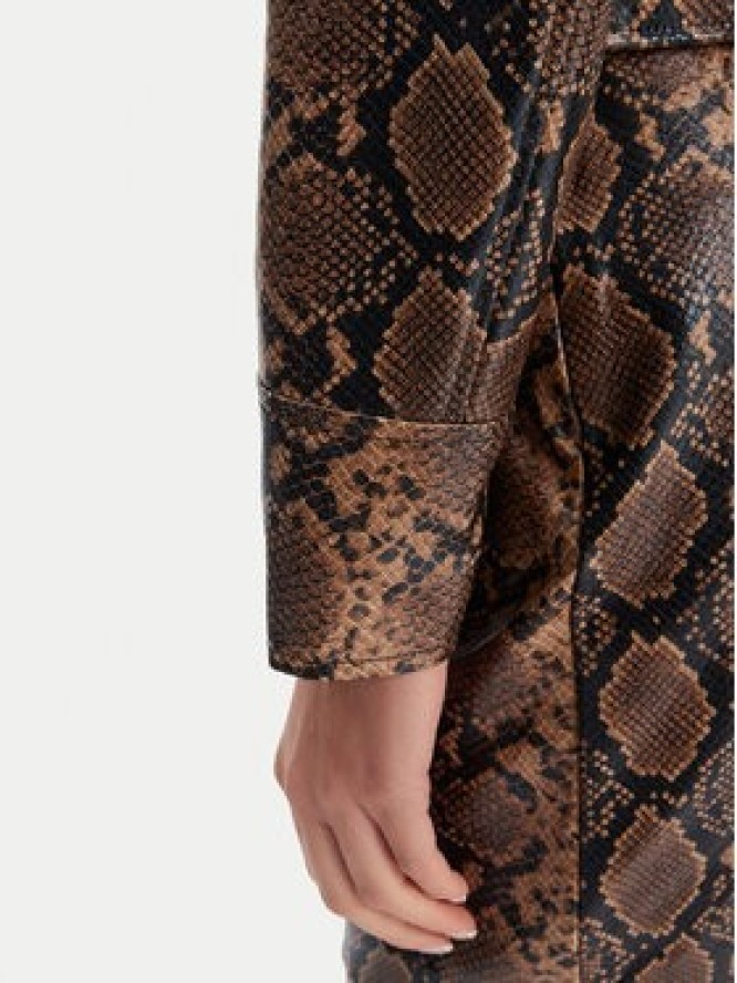 ONLY Kurtka z imitacji skóry Paris 15365492 Brązowy Regular Fit