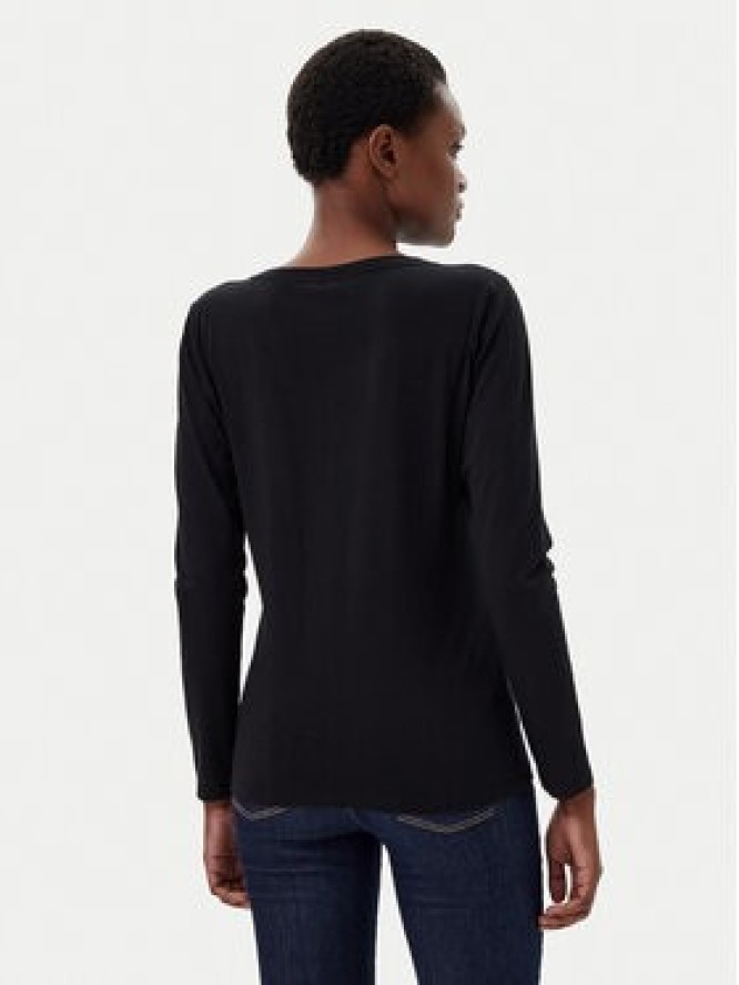 Liu Jo Sport Bluzka TF4206 JS088 Czarny Regular Fit