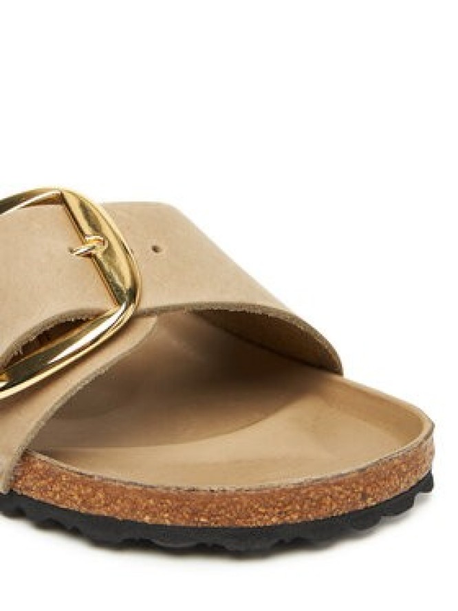 Birkenstock Klapki Madrid Big Buckle Hex 1030467 Brązowy