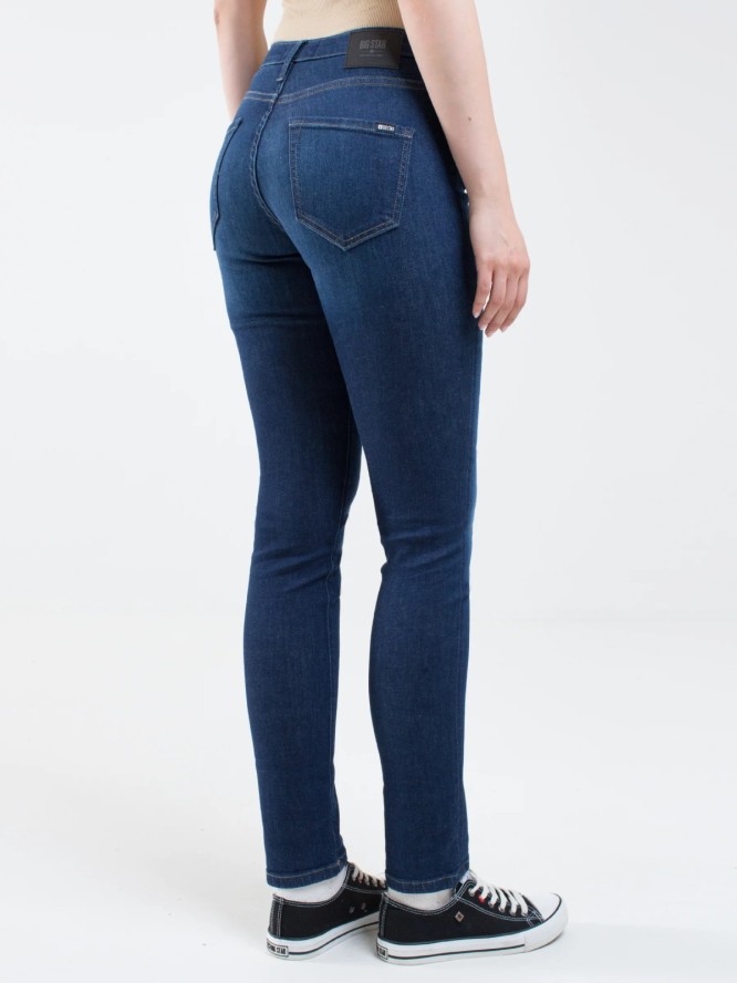 Jeansy damskie slim niebieskie Kitty 447