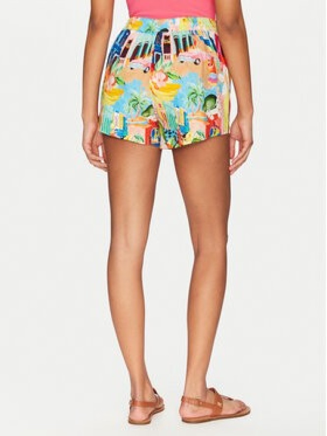 Seafolly Szorty materiałowe Cuba 55443-SH Kolorowy Relaxed Fit