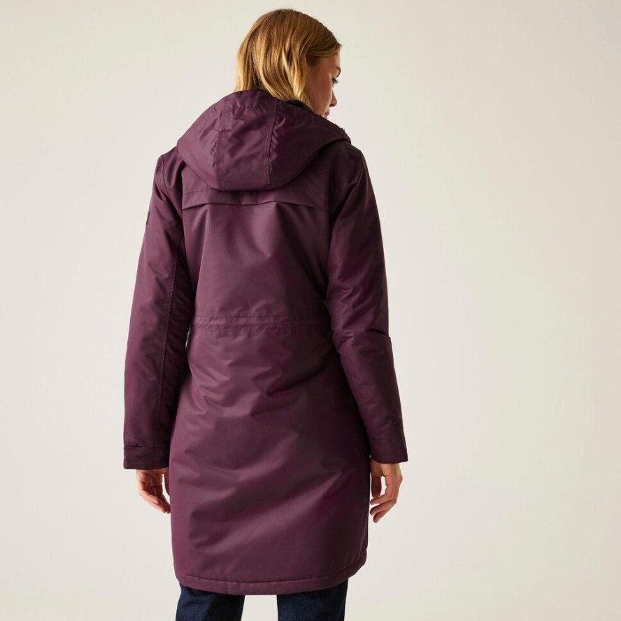 Kurtka przeciwdeszczowa z kapturem damska Regatta Romine II