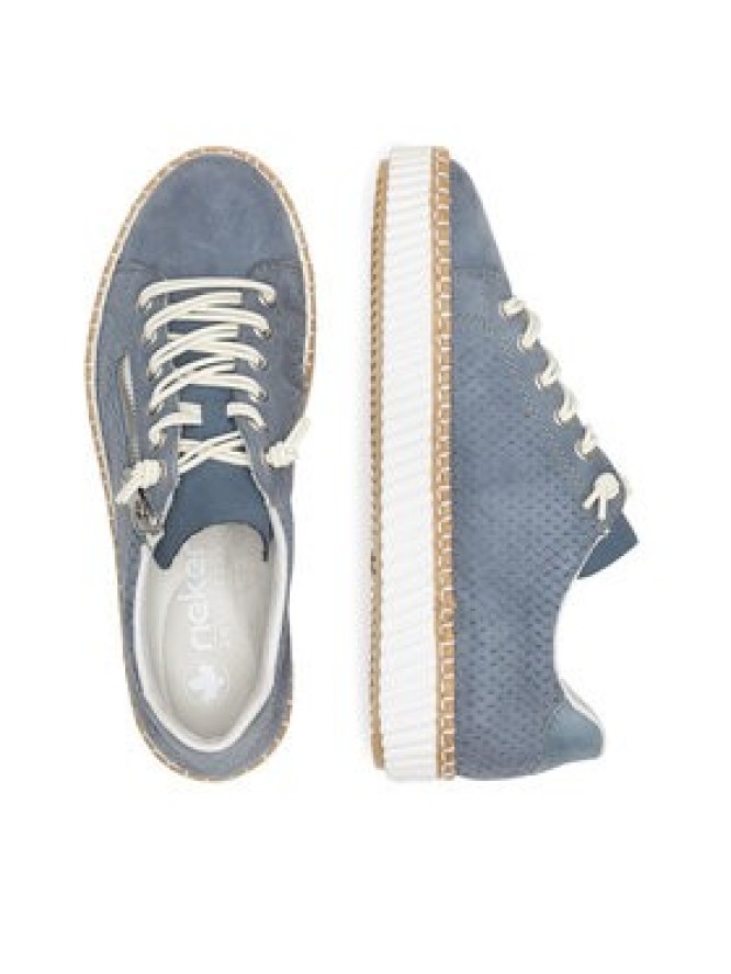 Rieker Półbuty M2940-10 Niebieski