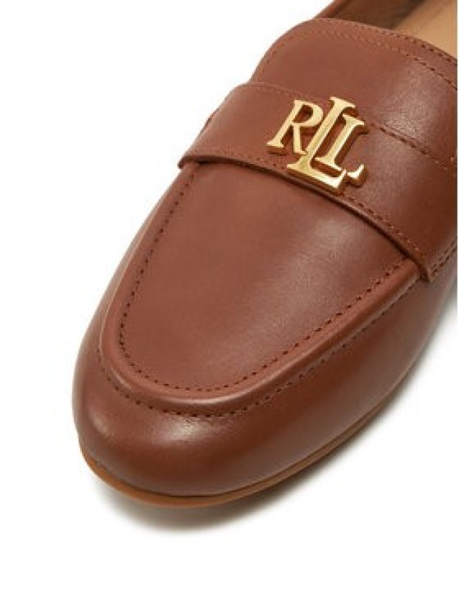 LAUREN RALPH LAUREN Loafersy 802946808002 Brązowy