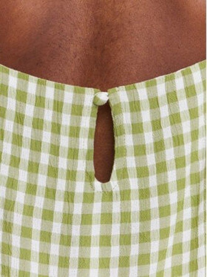 RVCA Top 23B041503 Zielony Relaxed Fit