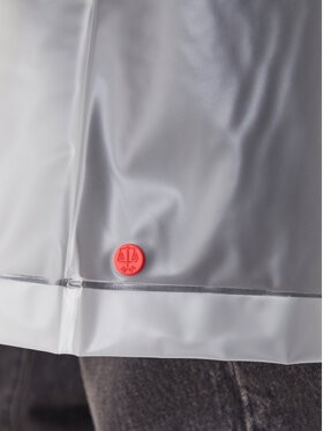 Hunter Kurtka przeciwdeszczowa Andrea HARU0003261 Przezroczysty Regular Fit