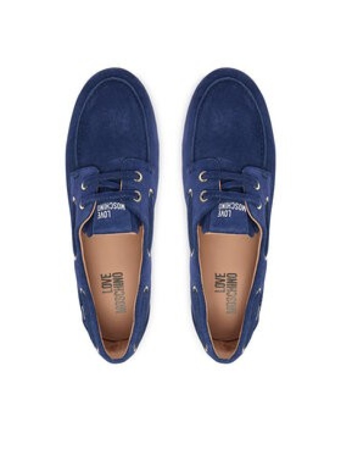 LOVE MOSCHINO Półbuty JA10101G1OIG0750 Granatowy