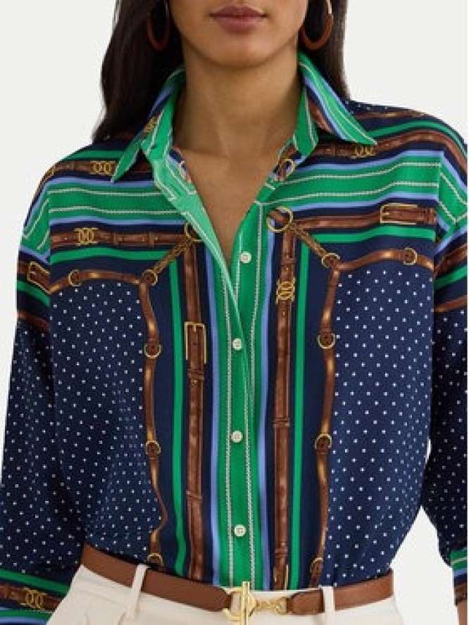 LAUREN RALPH LAUREN Koszula 200P03687001 Kolorowy Relaxed Fit