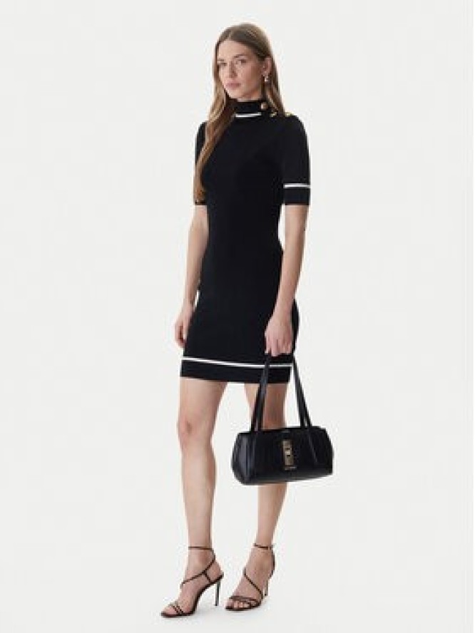 Marciano Guess Sukienka dzianinowa 6RGK24 5905Z Czarny Classic Fit