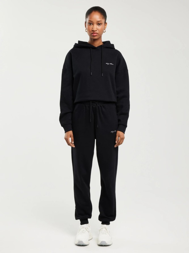 Spodnie damskie dresowe czarne Foxie 906/ Megan 906