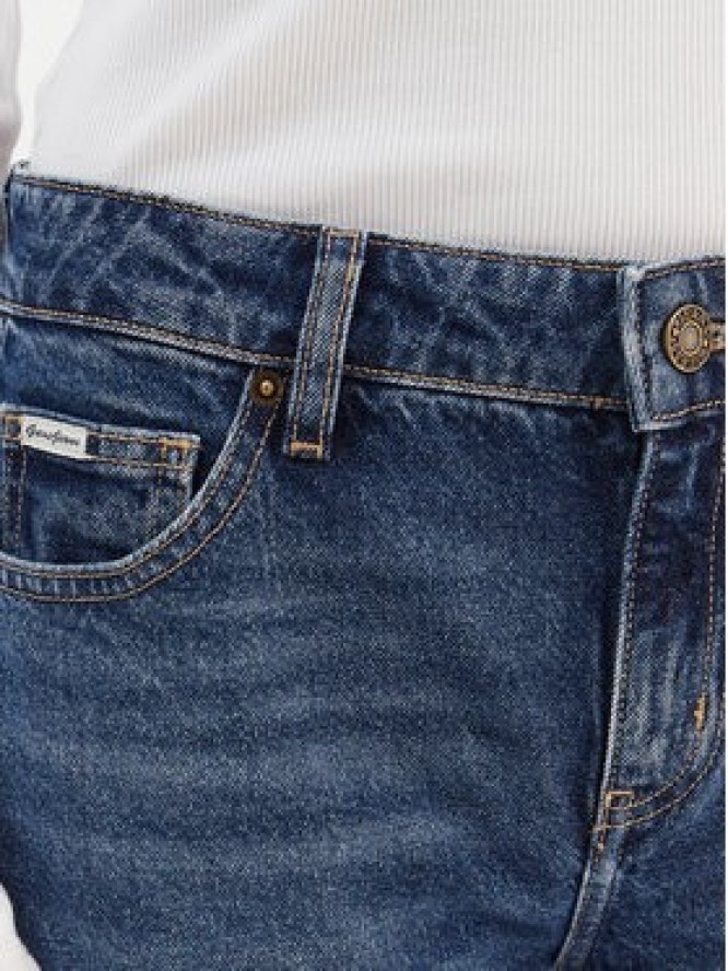 Guess Jeans Jeansy W5RA1S D5M44 Granatowy Regular Fit
