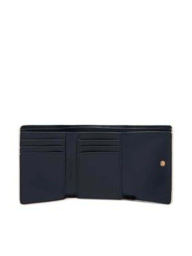 Tommy Hilfiger Portfel Th Icon Trifold Mono AW0AW18484 Beżowy