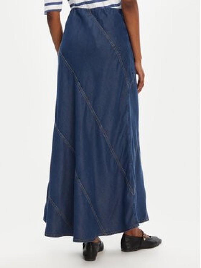 Munthe Spódnica maxi Parson 252122225207 Niebieski Regular Fit