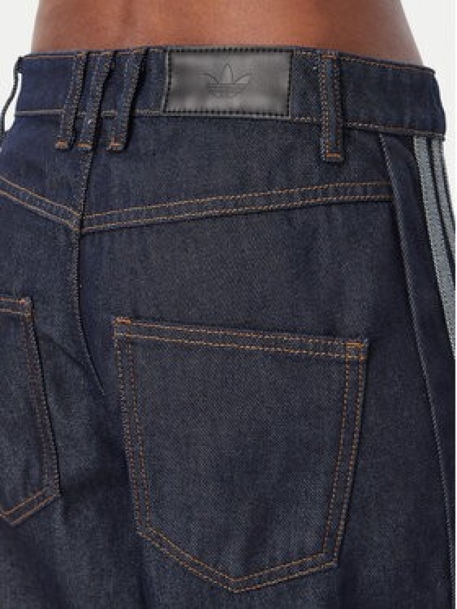 adidas Jeansy Adibreak Mid Rise Wide Leg Denim Pant KT2650 Niebieski Wide Leg
