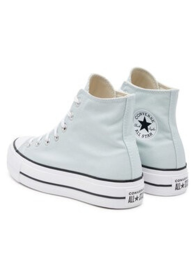 Converse Trampki Chuck Taylor All Star Lift Platform A11873C Błękitny
