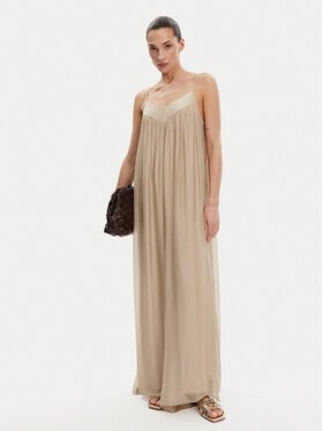 ViCOLO Kombinezon TD0588 Beżowy Relaxed Fit