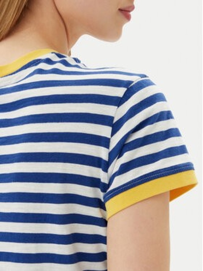 Napapijri T-Shirt Baie NP0A4ILB Niebieski Regular Fit