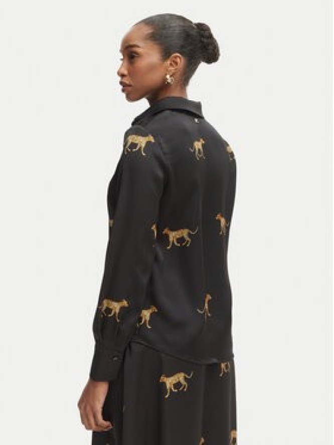 LOLA CASADEMUNT Koszula LS2615051 Czarny Regular Fit