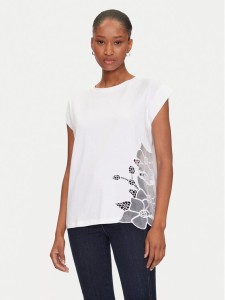 Marciano Guess T-Shirt 5GGI02 6298A Biały Regular Fit