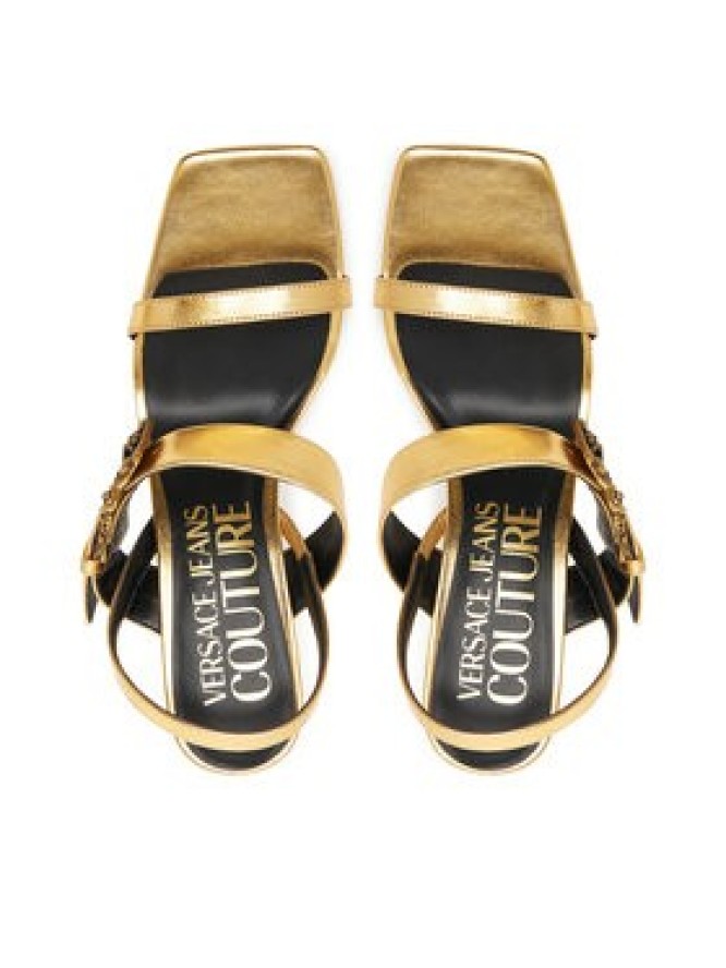 Versace Jeans Couture Sandały 79VA3S71 Złoty