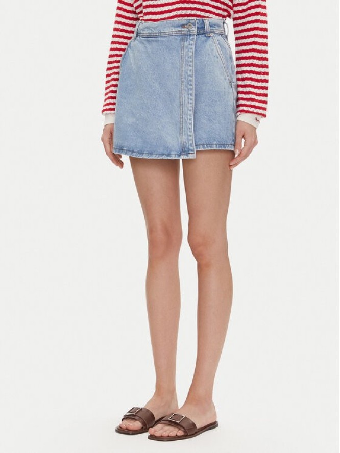 Pepe Jeans Spódnico-szorty PL801187 Niebieski Regular Fit