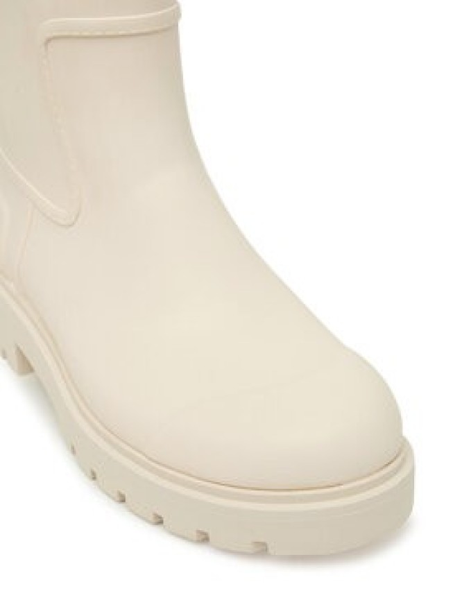 Calvin Klein Jeans Kalosze Mid Rainboot Rubber YW0YW02004 Écru