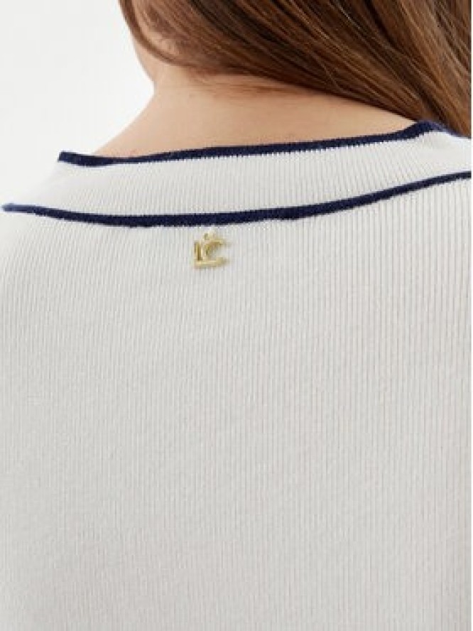 LOLA CASADEMUNT Kardigan LS2511007 Biały Regular Fit