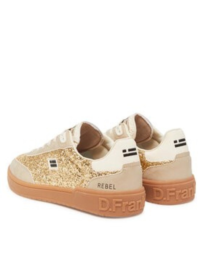 D.Franklin Sneakersy DFSH387007 Złoty