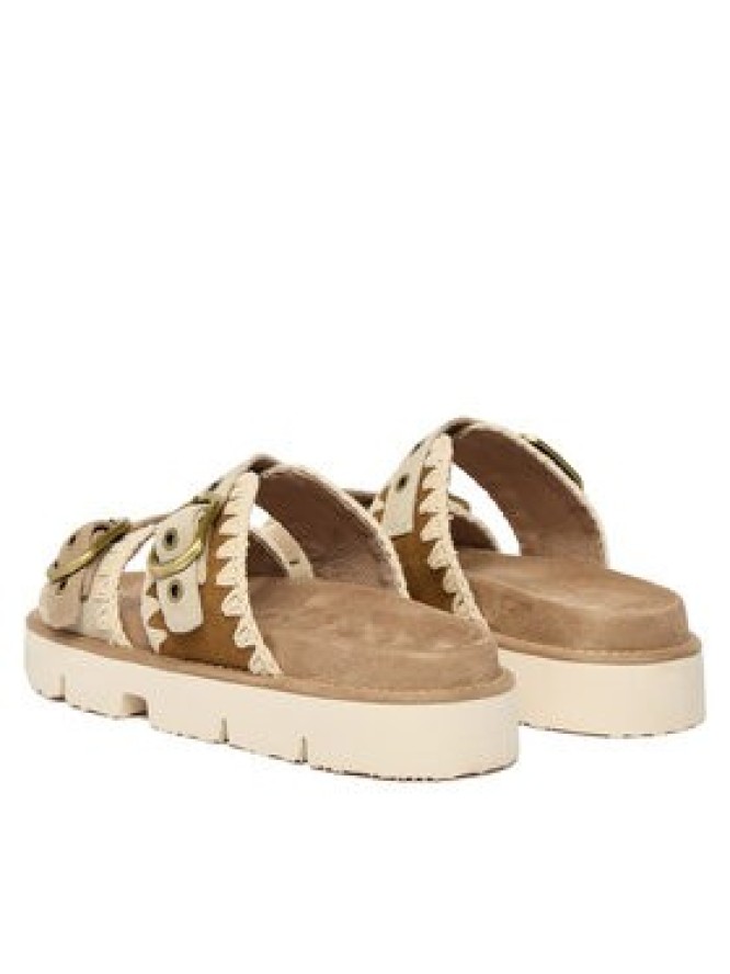 Mou Klapki MU.SW461023A Beżowy