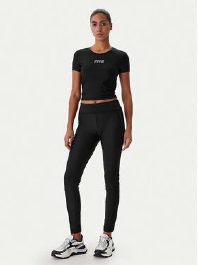 Versace Jeans Couture Legginsy 80HAC114 J0128 Czarny Slim Fit