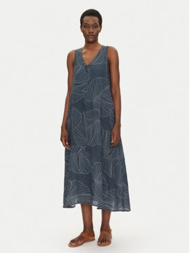 Bomboogie Sukienka letnia AW8391TLIS5 Granatowy Regular Fit