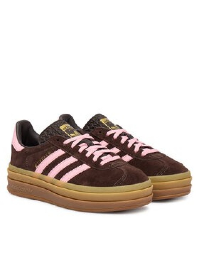 adidas Sneakersy Gazelle Bold IH6786 Brązowy