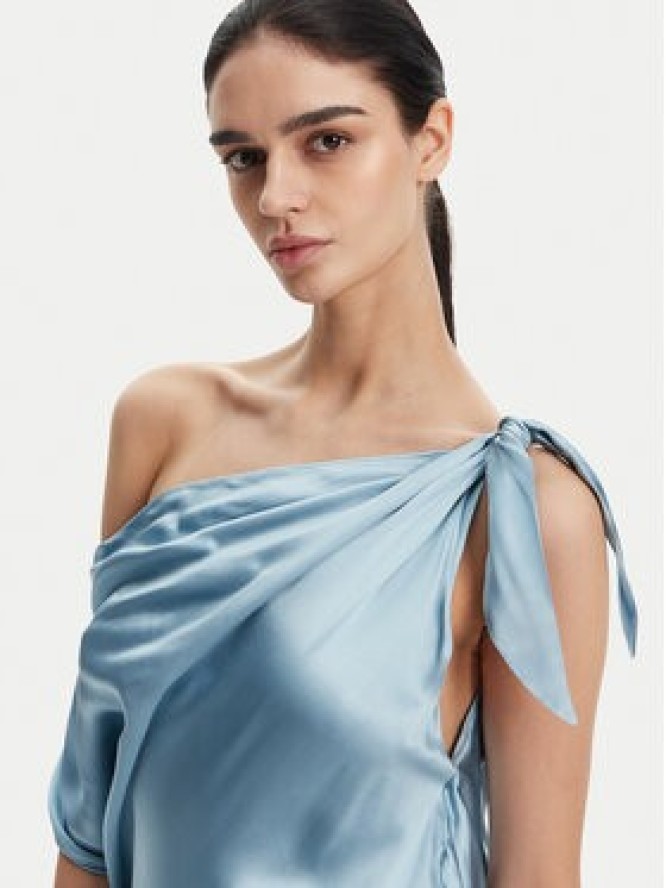 PINKO Sukienka koktajlowa 104986 A2GZ Błękitny Regular Fit