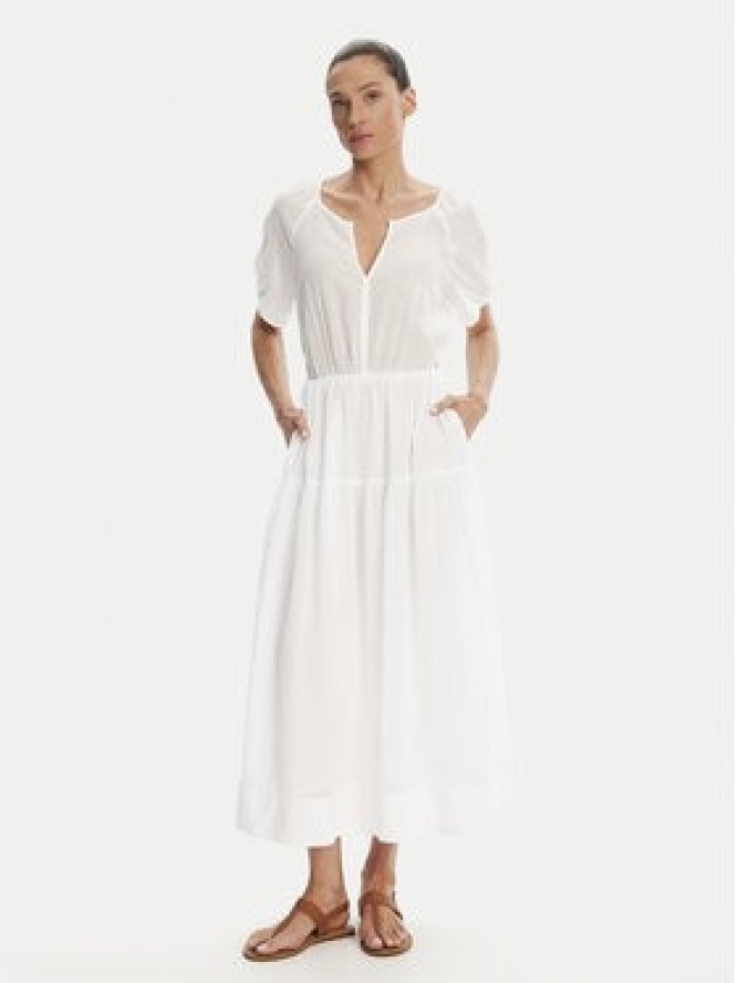 Devotion TWINS Sukienka codzienna Spirited 025.369.1G Biały Regular Fit