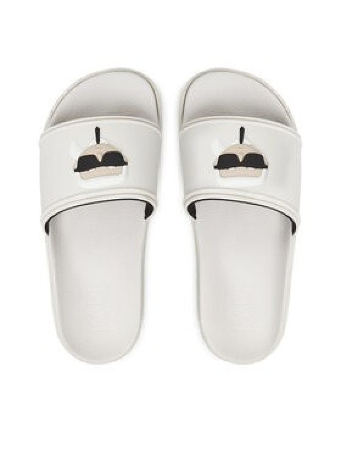 KARL LAGERFELD Klapki KL80970N Biały